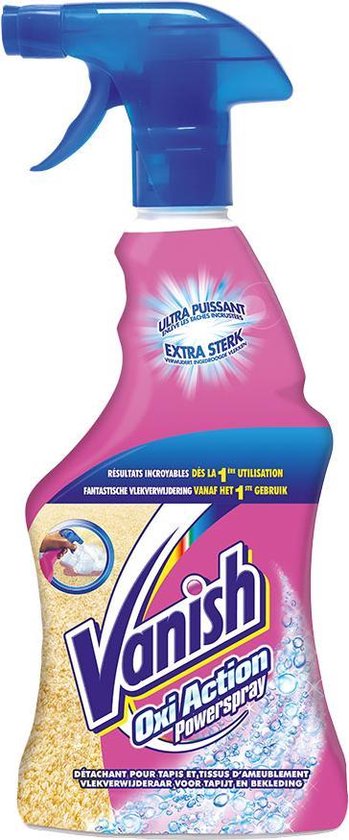 Vanish Vlekverwijderaar Spray voor Tapijt en Bekleding - 500 ml | bol.com