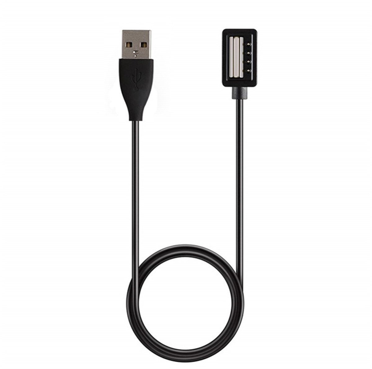 Aventrix USB Oplader – Geschikt voor Suunto 9 / 9 Baro / D5 / Spartan Ultra HR / Spartan Sport Wrist HR – Oplaadkabel – Zwart – 1 Meter
