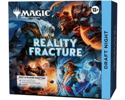 Magic: The Gathering Reality Fracture Draft Night | 1 Collector Booster, 12 Play Boosters, 90 Lands, 10 Tokens | 4 Player Card Game