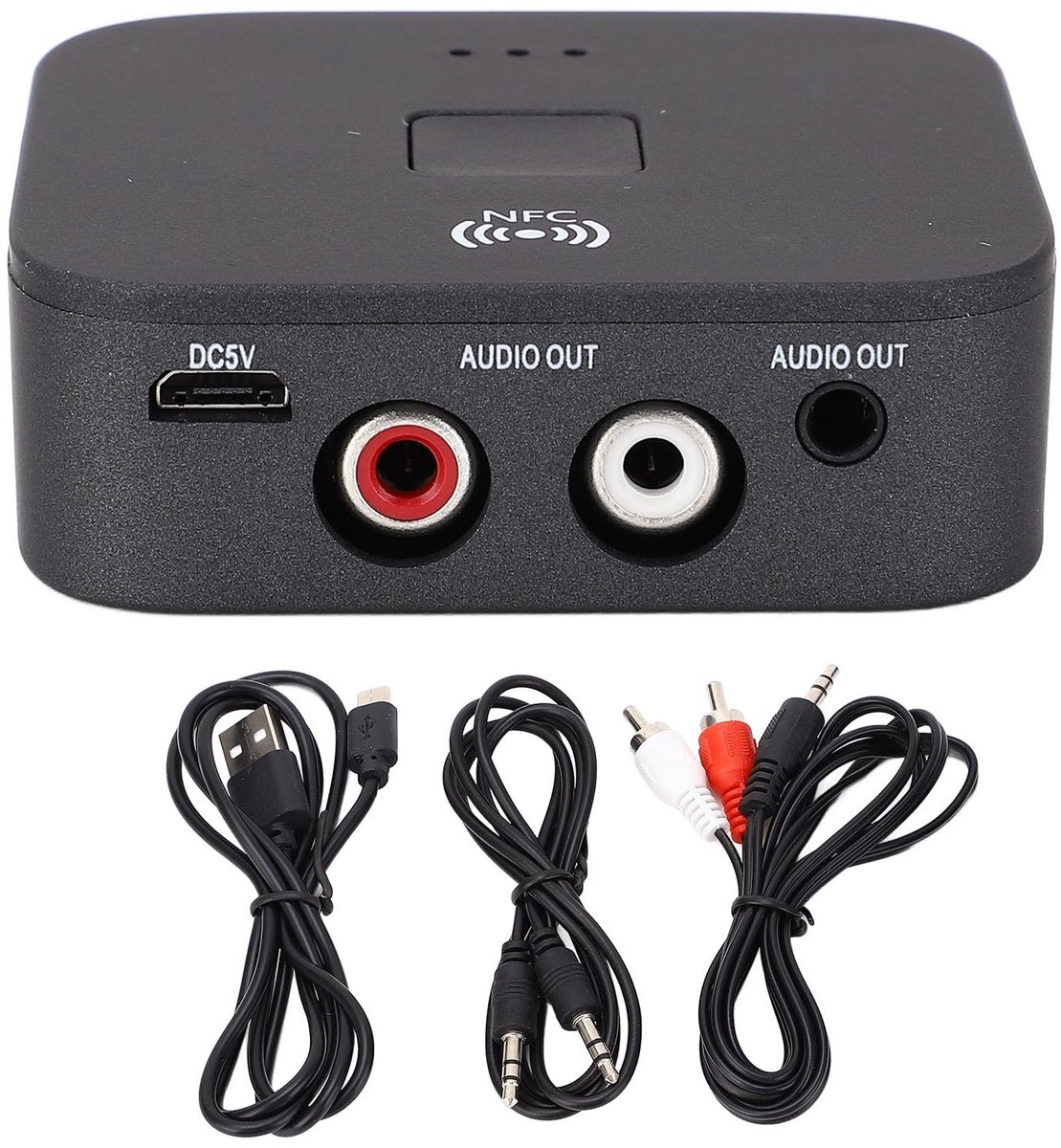 Allecto - Bluetooth 5.0-ontvanger - Draadloze Muziekstreaming