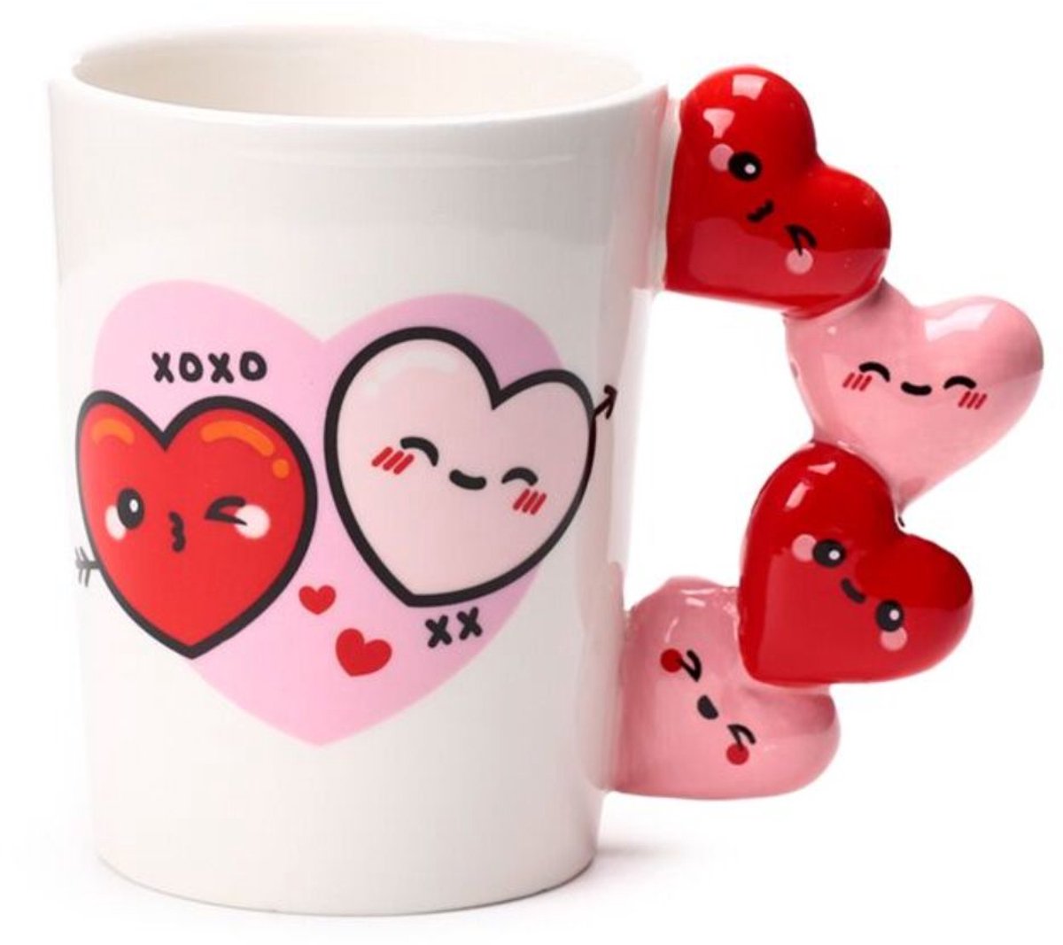 J'Adoramals Heart XOXO beker - Pukator