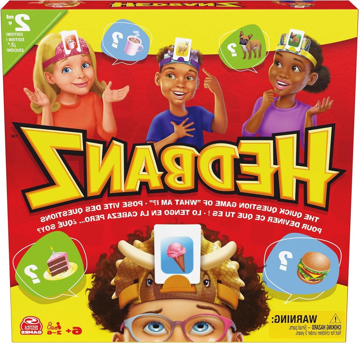 Raadspel - Familie spel - Feestje organiseren - Wie ben ik? - 27 x 27 x 5 cm