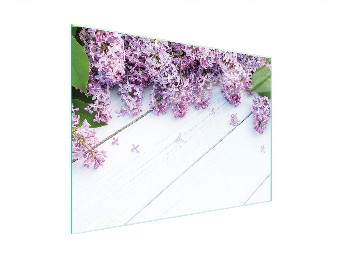 TMK ArtDeko - Snijplank - Glas - 40x30 cm - Lilak