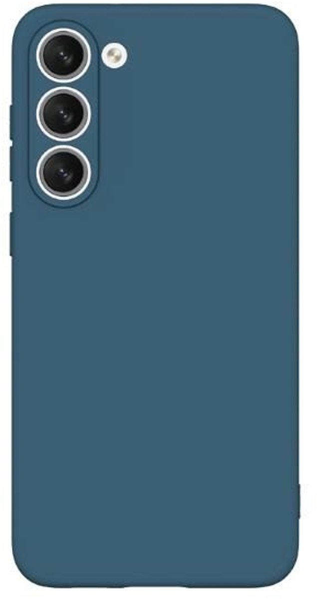 Beline Siliconen Hoesje Samsung S23+ S916 blauw/blauw