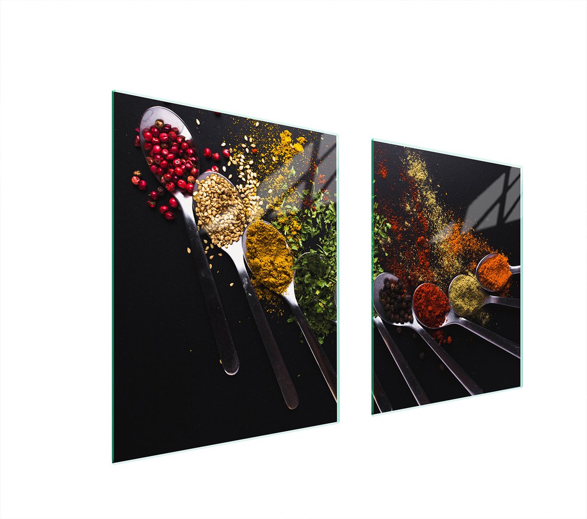 TMK ArtDeko - Snijplank - 85x52 cm - Glas - Meerkleurig