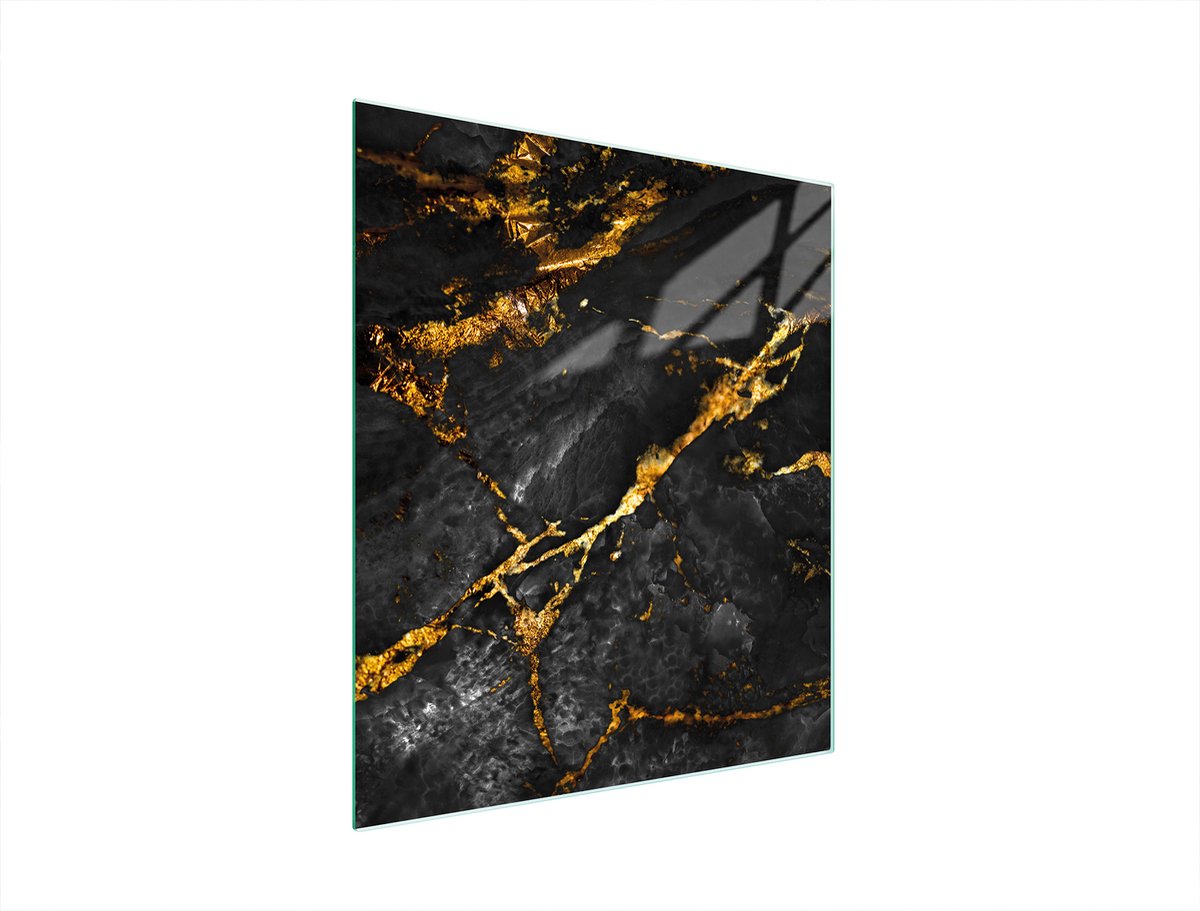TMK ArtDeko - Snijplank - Glas - 45x52cm - Marmer Look