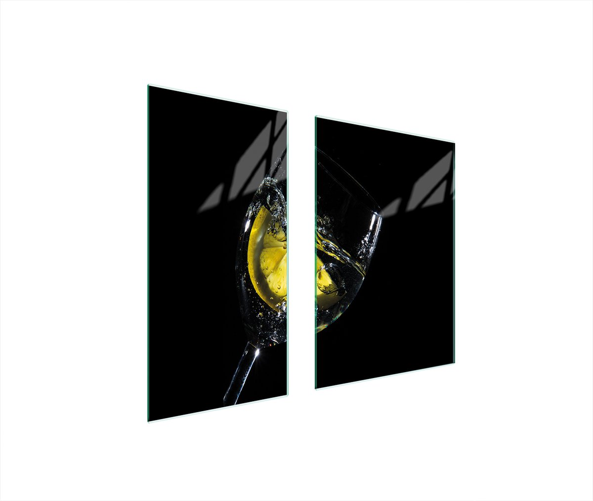 TMK ArtDeko - Snijplank - Glas - 75x52 cm - Wijnmotief