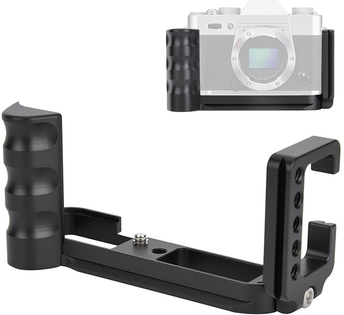 Metalen L-plate houder voor Fuji Xt10 Xt20 Xt30 spiegelloze camera's