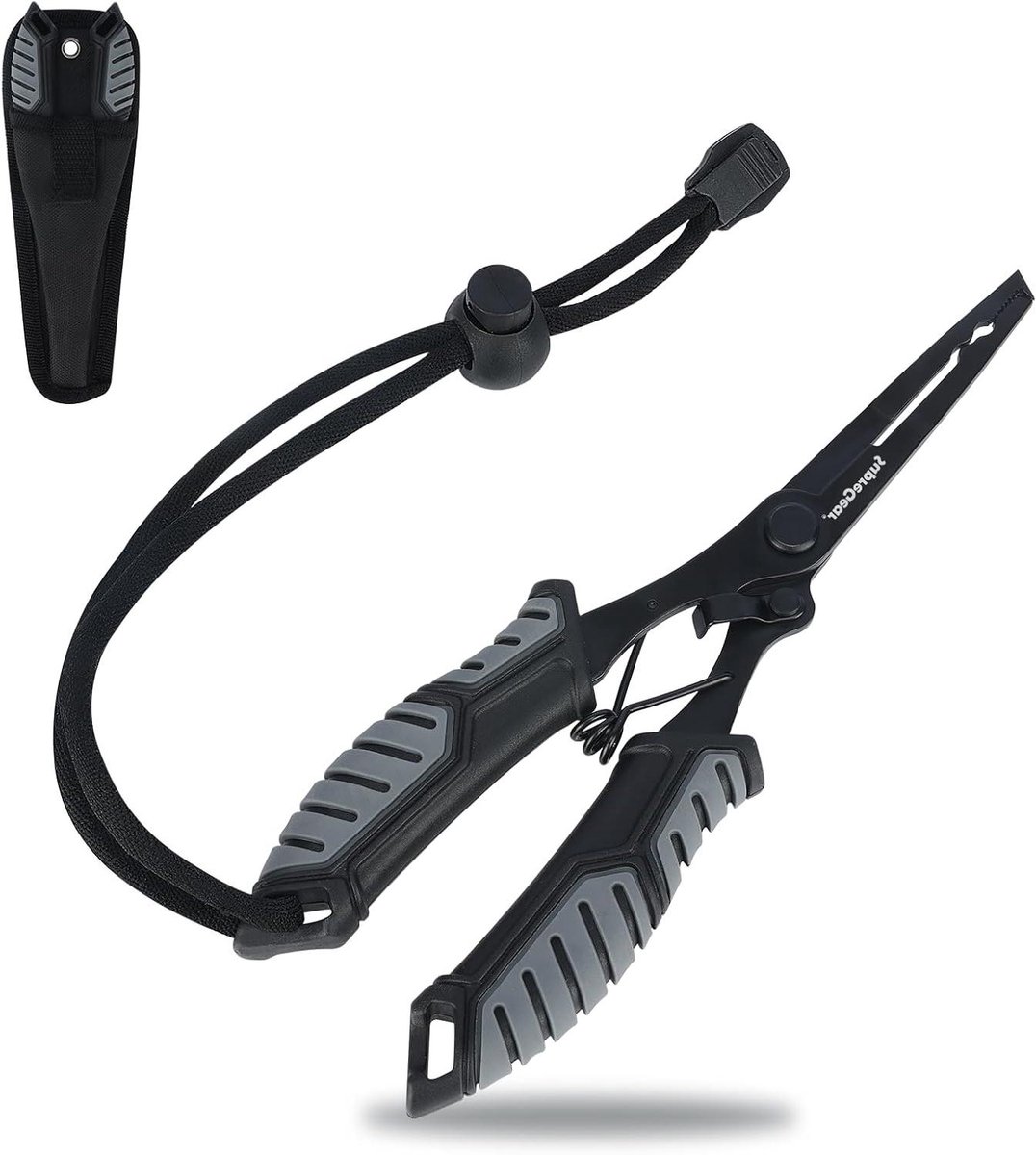 Vistang Multitool - Vis Tang - Vishaak Verwijderen - Roestvrij Staal - 17.6 cm - Grijs