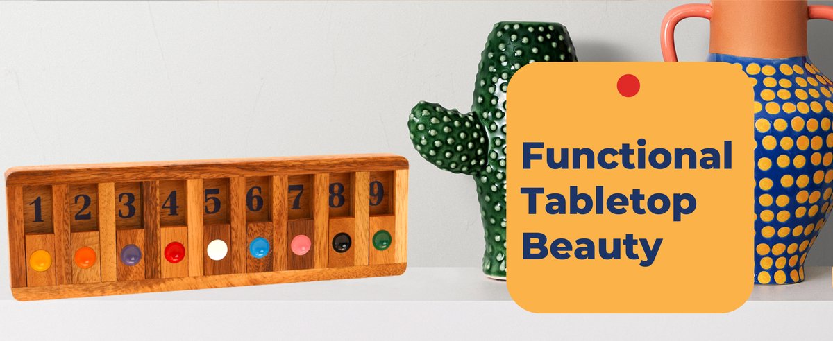Bsiri Shut The Box - Dobbelspel - Tactiek- en Rekenspel (1-9) - Bordspel, Educatief Speelgoed, Leerspel voor Kinderen en Volwassenen - 1 Speler — cadeau in Spellen & Speelgoed - foto 3
