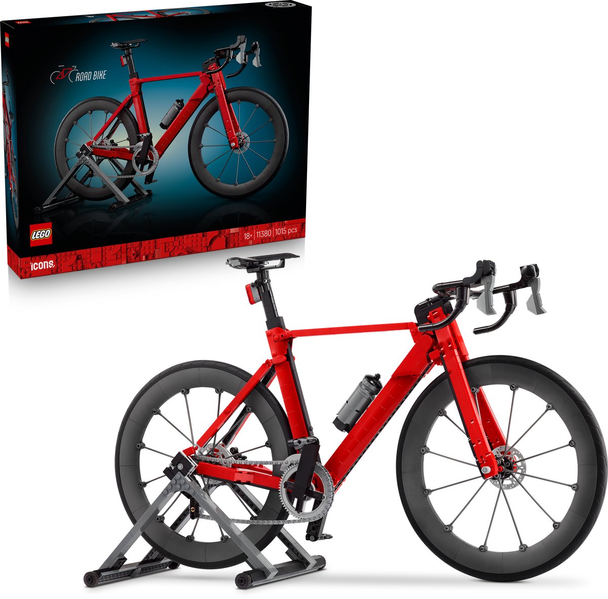 LEGO Icons Racefiets Voertuig Bouwpakket voor Volwassenen - 11380 – foto 2