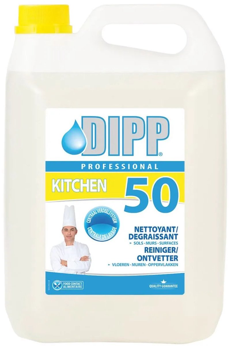 DIPP - Reiniger en ontvetter N° 50 | 5 L