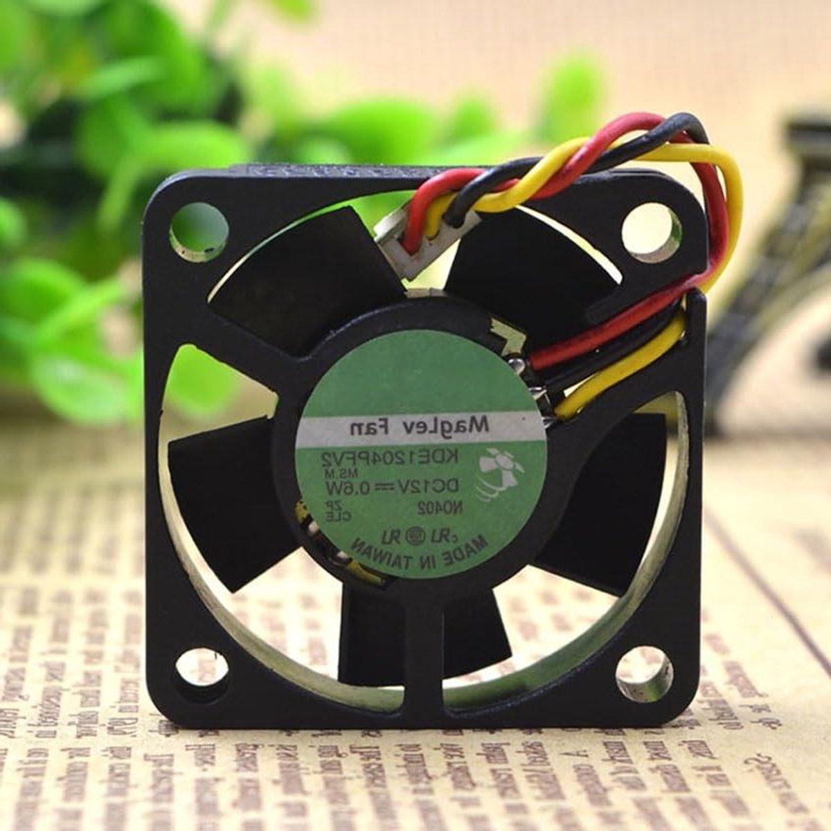 Koeler Ventilator - Stille PC Fan - Computer Koeling - Magnetische Ophanging - 40mm - Zwart