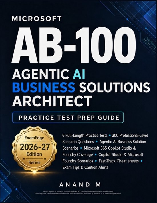 Microsoft AB-100 Agentic AI Business Solutions Architect - P ... - cover
