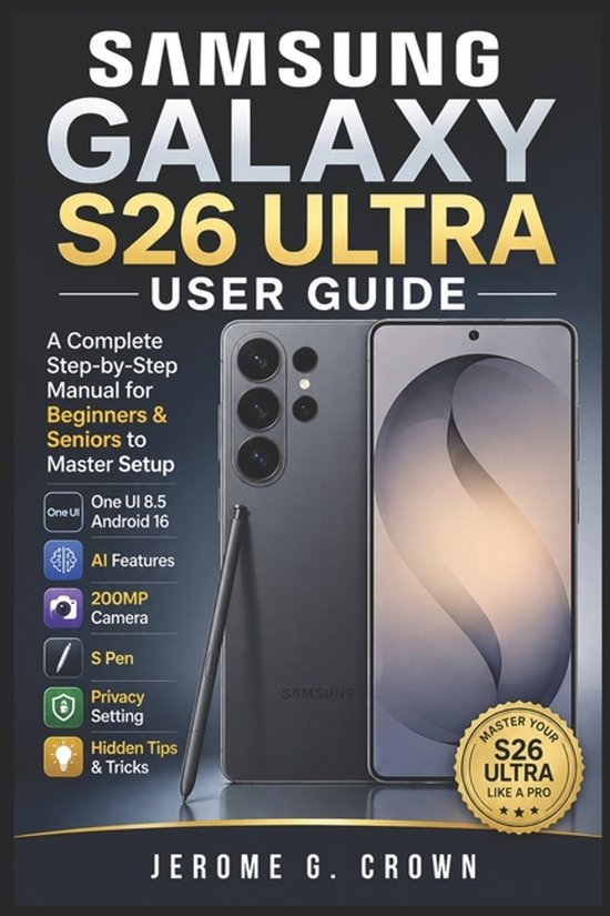 Samsung Galaxy S26 Ultra User Guide - cover