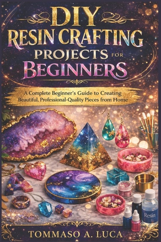 DIY Resin Crafting Projects for Beginners - cover
