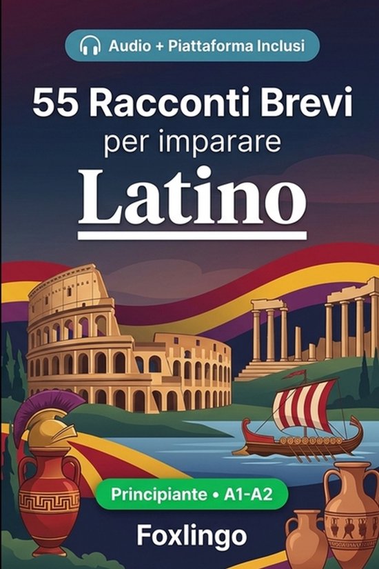 55 racconti bilingue per imparare il latino per principianti - cover
