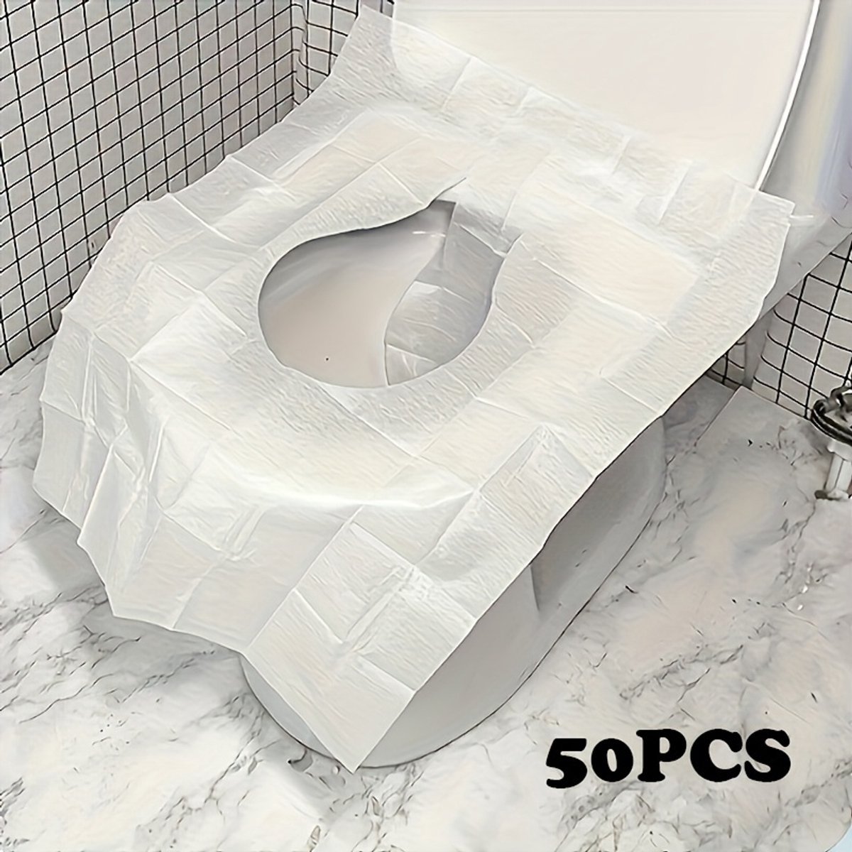 Livé® Toilet doekjes – 50 stuks Wegwerp Reisset