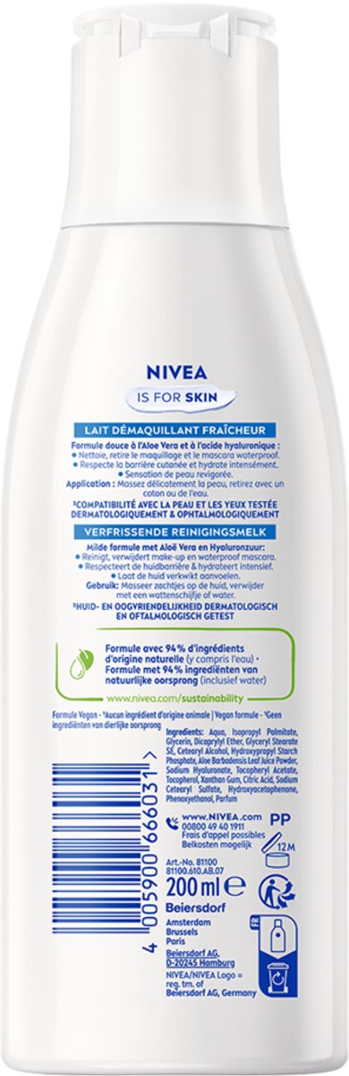 NIVEA Essentials Verfrissende Reinigingsmelk thumbnail 2