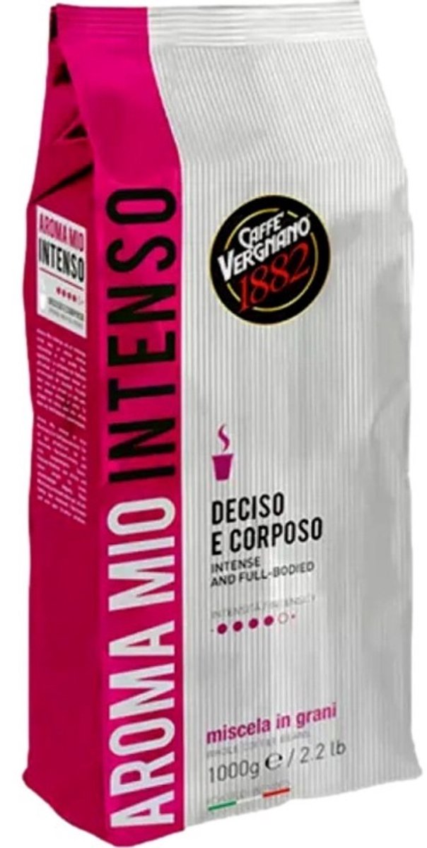 Caffe Vergnano 1882 Aroma Mio Intenso - Deciso e Corposo - koffiebonen - 1kg
