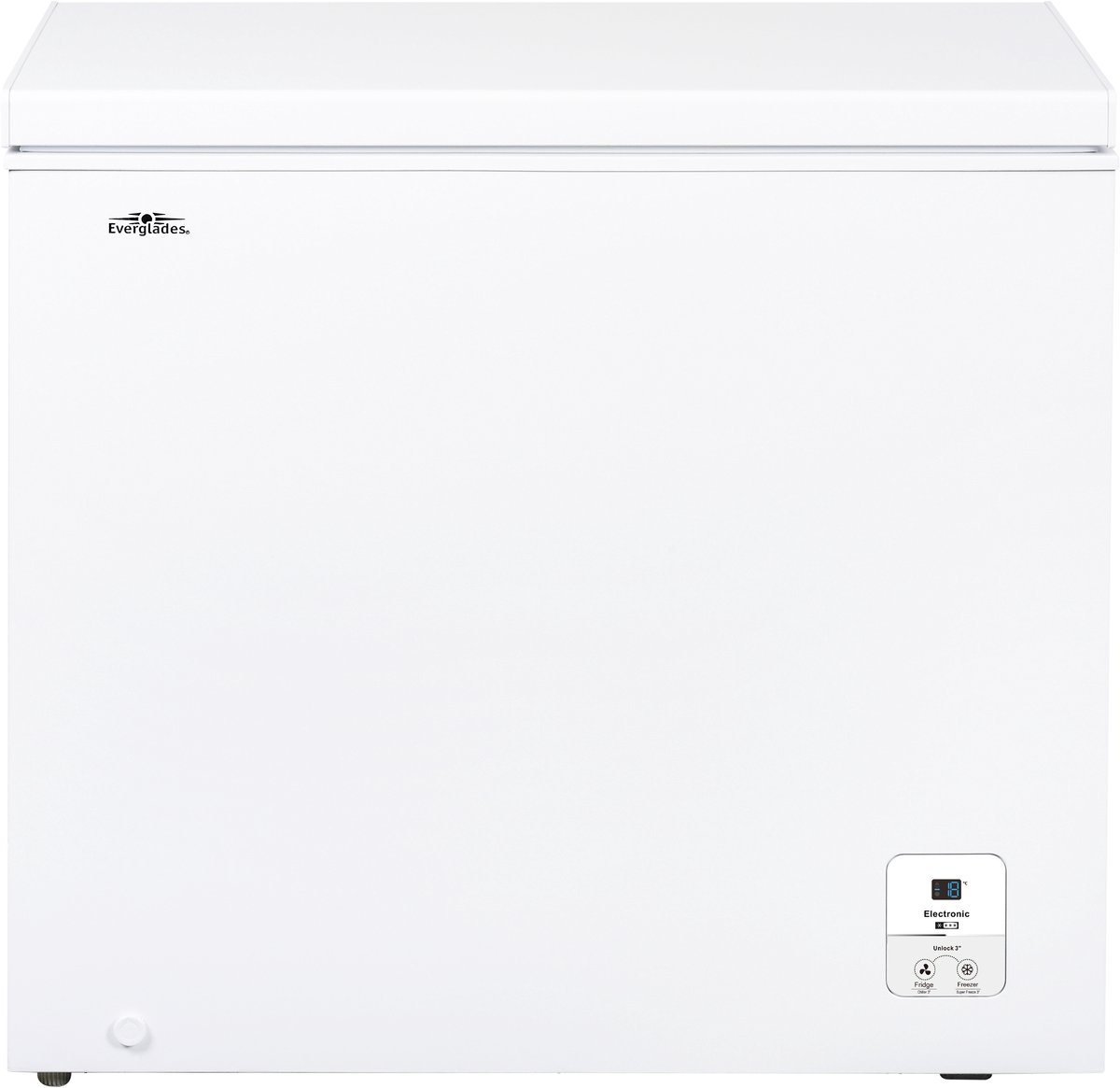 Everglades EVFR5212 - Vrieskist - 198 Liter - Energieklasse E - Super Freeze Functie - 5 Jaar Garantie