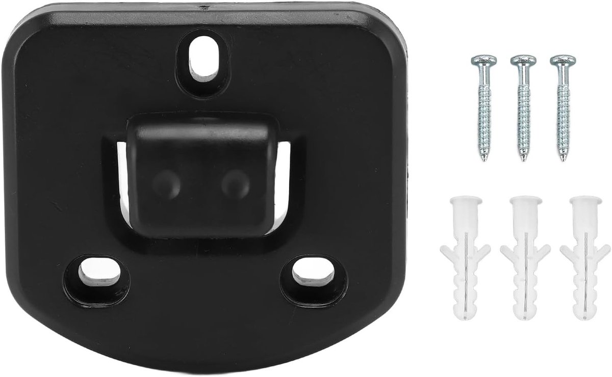 Allecto - Stofzuigerhaak - Muurbeugel - Ruimtebesparend - Gemakkelijk te installeren - Wit - Accessoire - Geschikt voor U10 - Wandmontage - Stofzui...