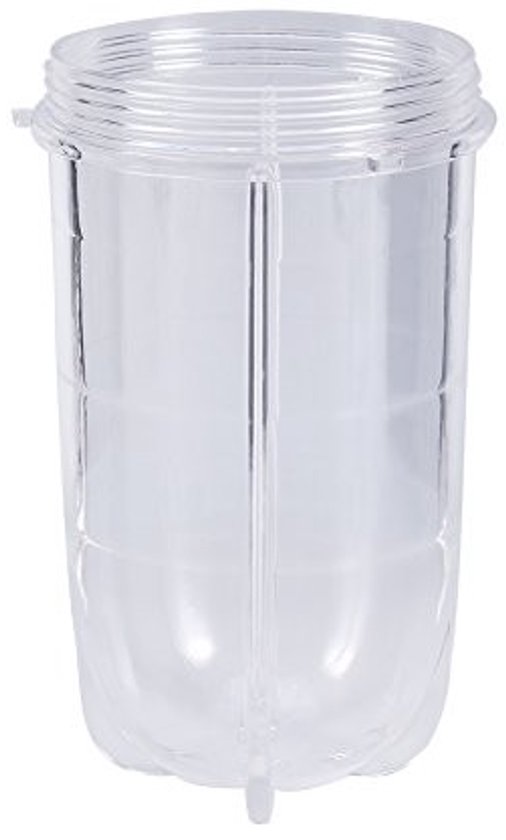 Allecto - Vervangende Beker - Blender Accessoires - Duurzaam en Transparant - Hoge en Korte Cup - BPA-vrij - Geschikt voor Blender - Korte Kop van Merkloos — afbeelding 3
