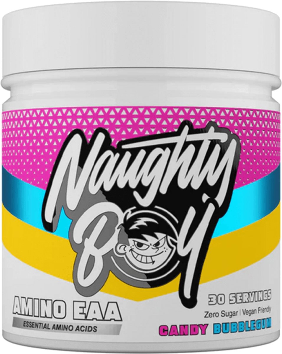 Naughty Boy Amino EAA (345g) Candy Bubblegum - Aminozuren - EAA