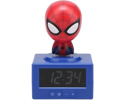 Spider‑Man Icon Alarm Clock – Officieel Gelicentieerde Marvel Wekker met Nachtlampfunctie- Paladone