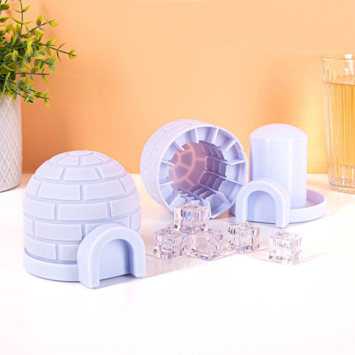 Kikkerland Iglo ijsmal (set van 2)