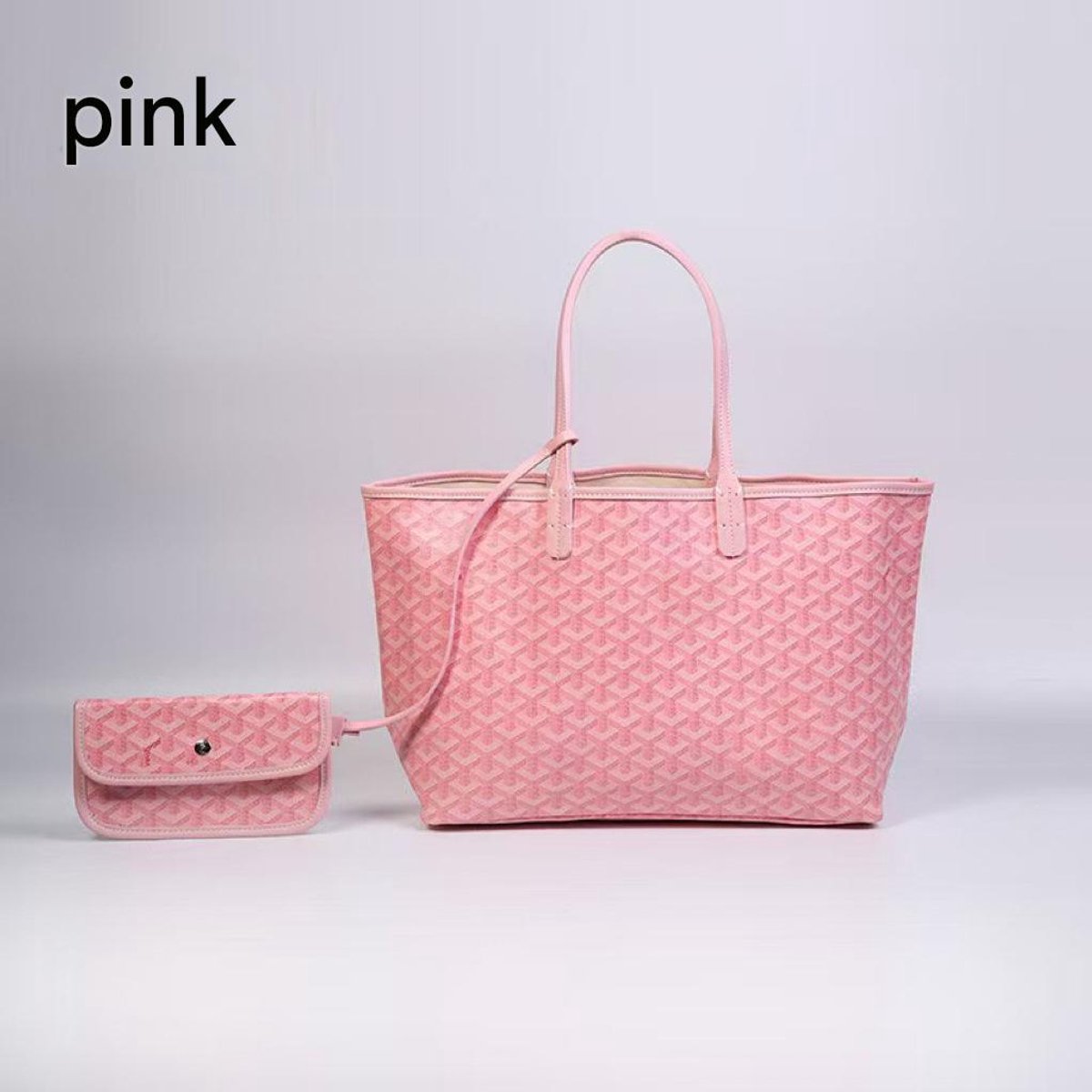 Killogood Dames Schoudertas - Handtas - Werktas - Shopper - Tote bag - Moeder- en kindpakket - Roze M