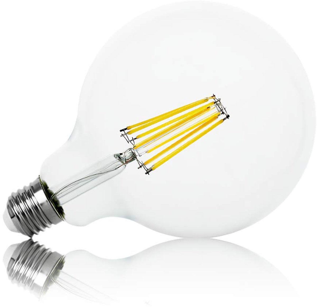 Kwazar Luminaire LED-lamp 12W gloeilamp Edison E27 warmwit lamp filament G125 LED-verlichting 1200 lm
