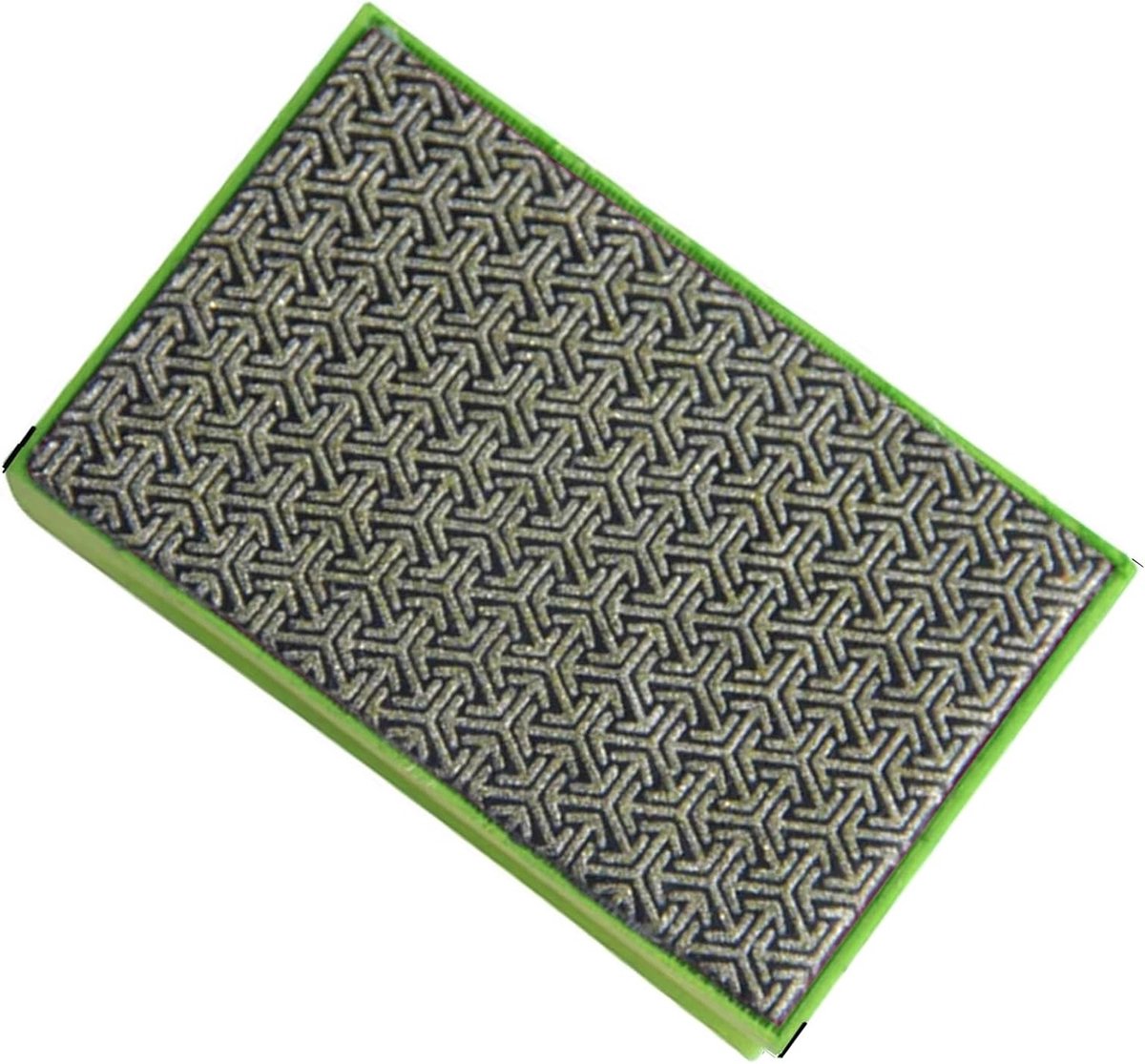 Dailygoods- Schuurblok 200 Grit - Diamant - Polijstpad - Handheld - 90mm x 55mm - Hittebestendig - Lange levensduur