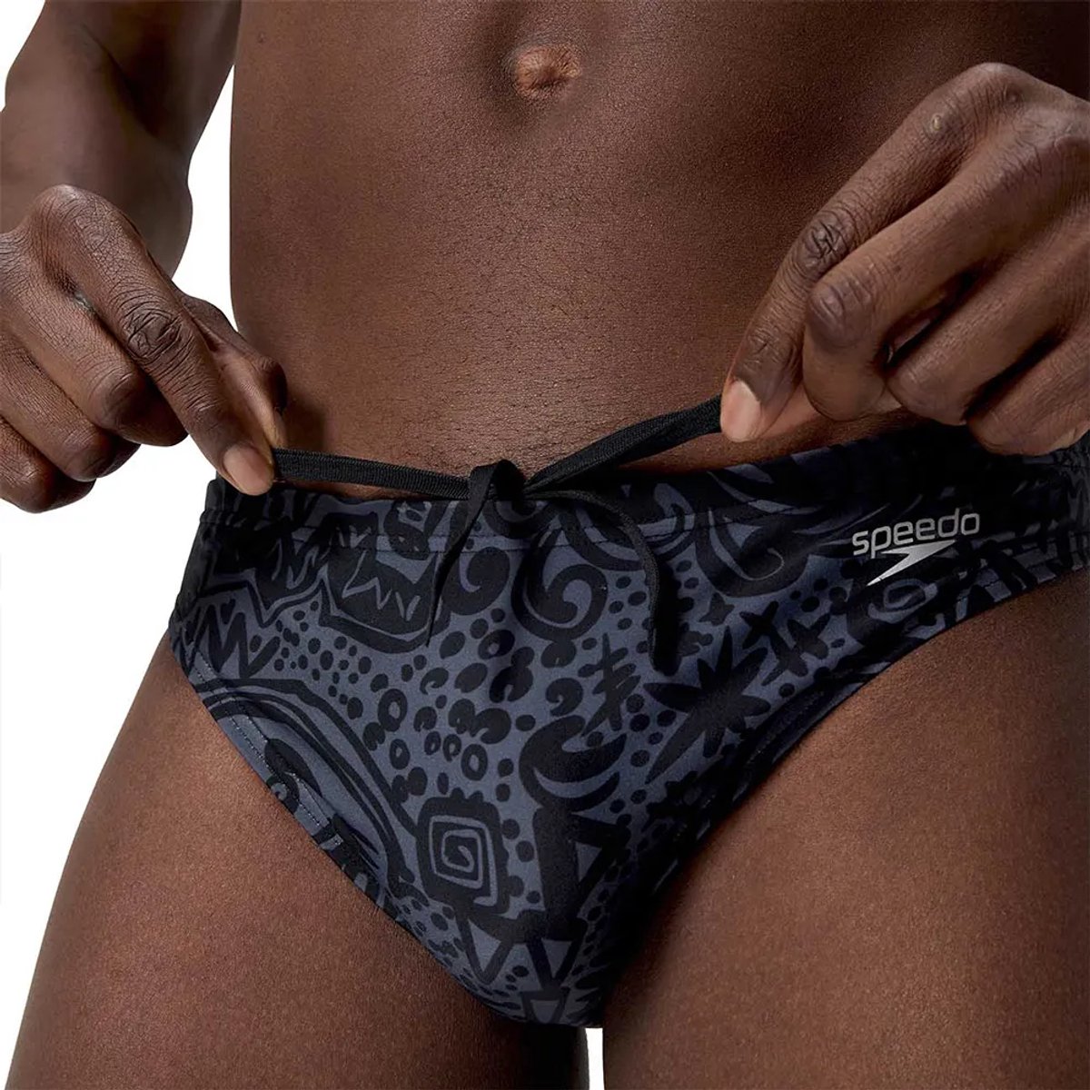 Speedo Print 2´´ Zwemslip Grijs UK 38 Man — afbeelding 3
