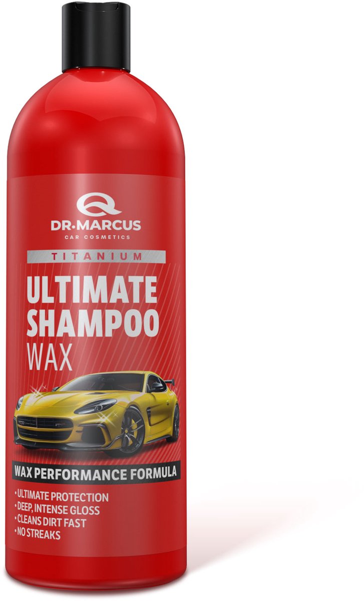 Dr. Marcus Titanium line Ultimate Car Shampoo met Wax - Autoshampoo met wax - 1000 ml