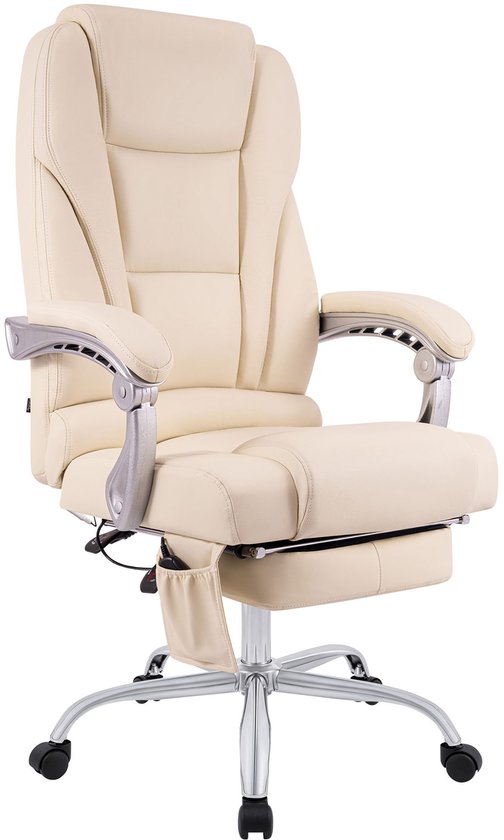 CLP Pacific Bureaustoel Ergonomisch met Massagefunctie Echt - CLP Trading - €219,90