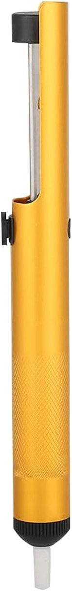 Tin Zuigpistool Set - Soldeer Sucker Desolderen Pomp - Elektronica Reparatie - Hittebestendige Zuigkop - 20 cm Lengte - Goud