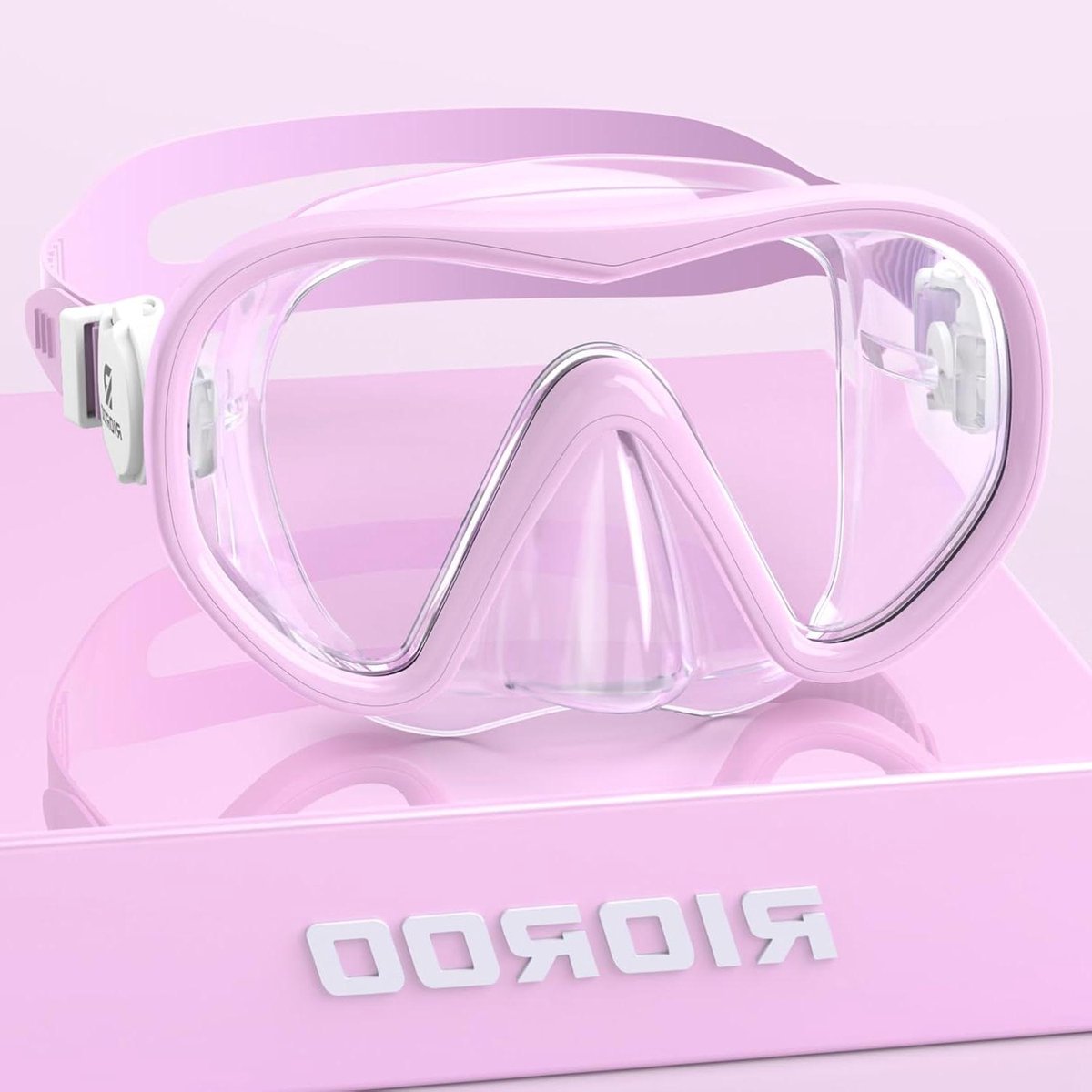 Kinderen Snorkelmasker - Duikbril Kinderen - Onderwater Wereld Verkennen - 180° HD Panorama Anti-Condens - 4-16 Jaar - Roze