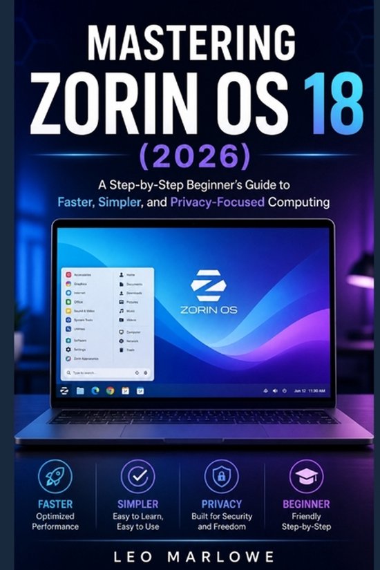 Mastering Zorin OS 18 2026 - cover