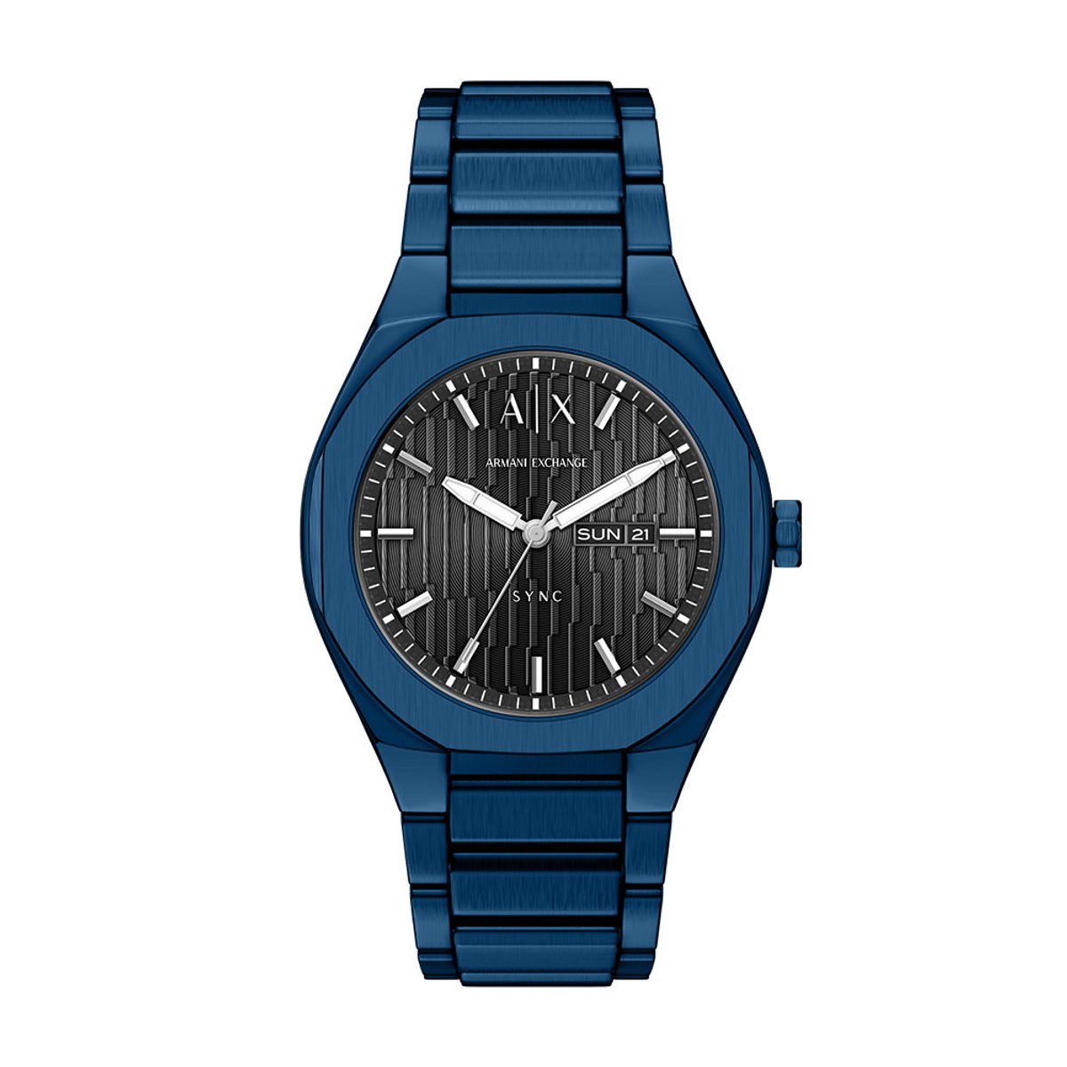 Armani Exchange AX4299 Mannen Horloge 42 mm Blauw