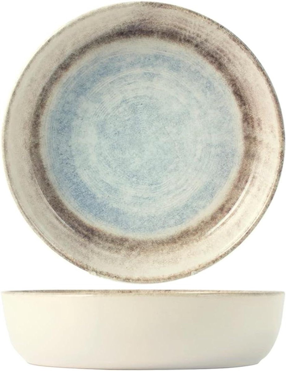 Soepbord Sky - Diep Bord - Eten Serveren - Modern Elegant Design - 20 cm - Wit