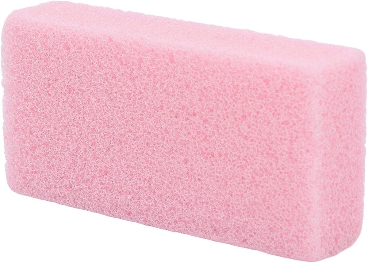 Voetpuimsteen - Dode huid verwijderaar - Voeten verzorgen - Ergonomisch ontwerp - 10 cm - Roze