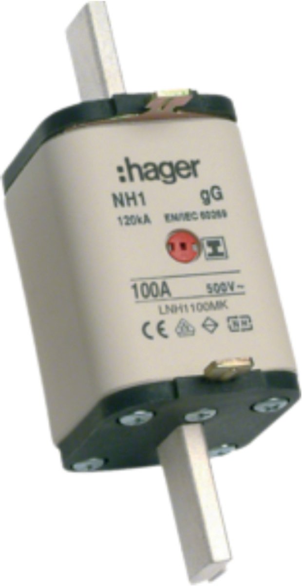 Hager LNH1100MK HAG MESPAT.NH1 KTF MK100A 500V per 3