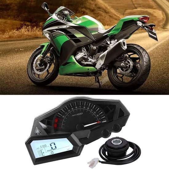 Moto Bike Speedometer voor Kawasaki Ninja 300/EX300/300SE 2013-2015 - Accuraat, Duurzaam en Betrouwbaar Snelheidsmeter Systeem — afbeelding 4