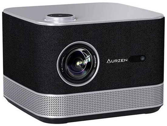 Full HD Aurzen Boom 3 projector met 500 ANSI lumen, 4K ondersteuning, Dolby Audio en webOS smart apps