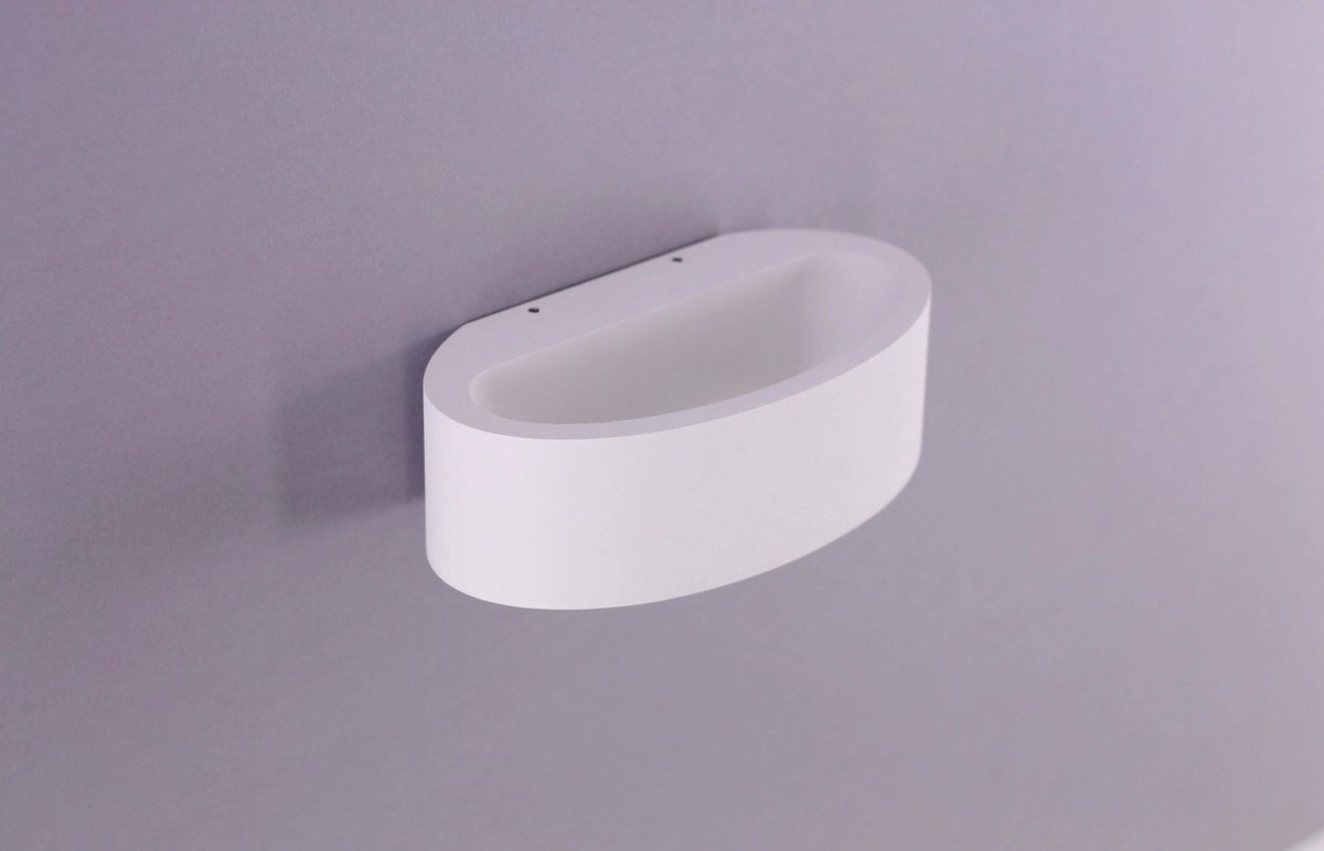 Wandlamp strak LED wit IP54 spatwaterdicht