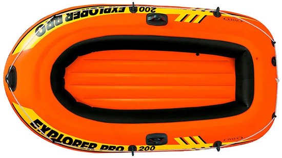 Intex Explorer Pro 200 Set - Opblaasboot - 196 x 102 x 33 cm - Inclusief peddels en pomp