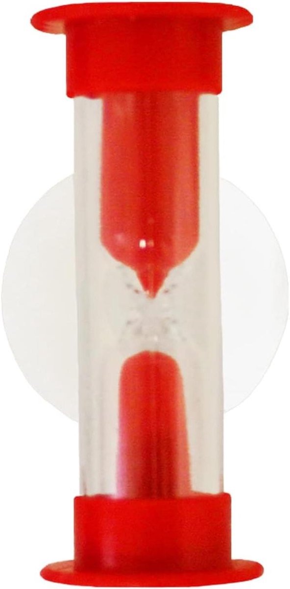 Tandenborstelklok - Poetsklok Timer - Kinderen Poetsen - Met Zuignap - 3 x 3 x 6 cm - Multicolor