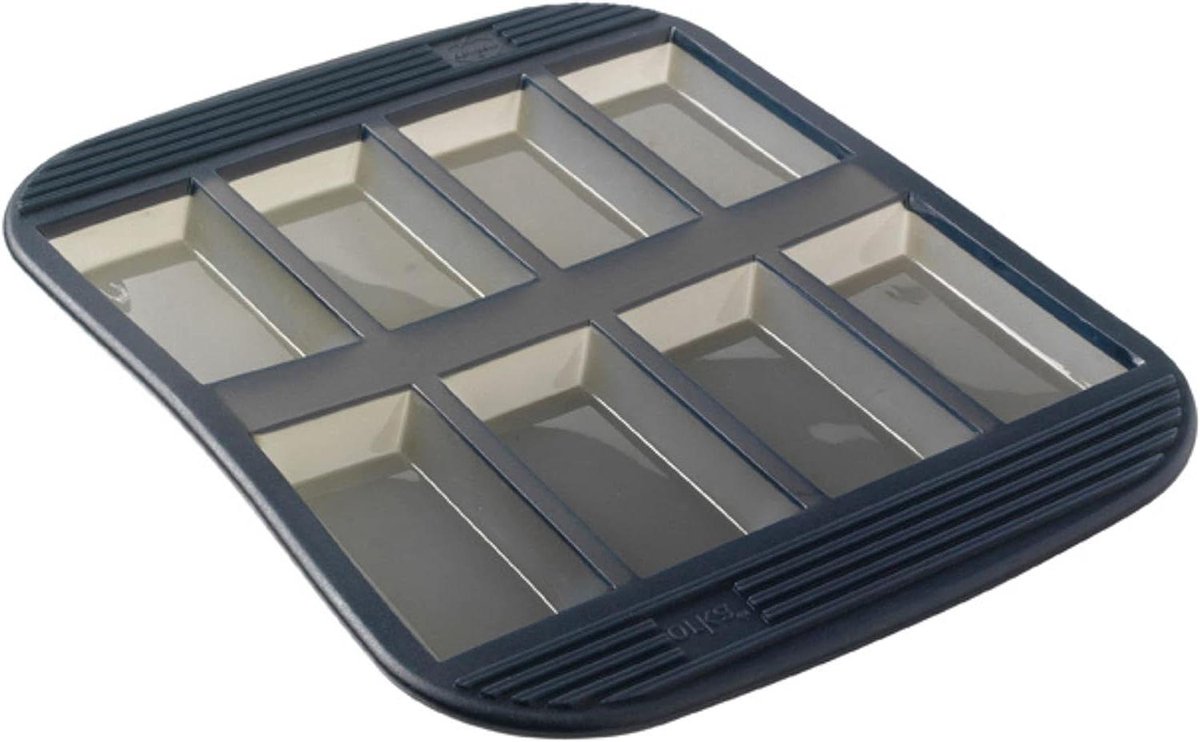 Bakvorm - Cakevorm - Taarten Bakken - Flexibele siliconen - 8 inch - Grijs