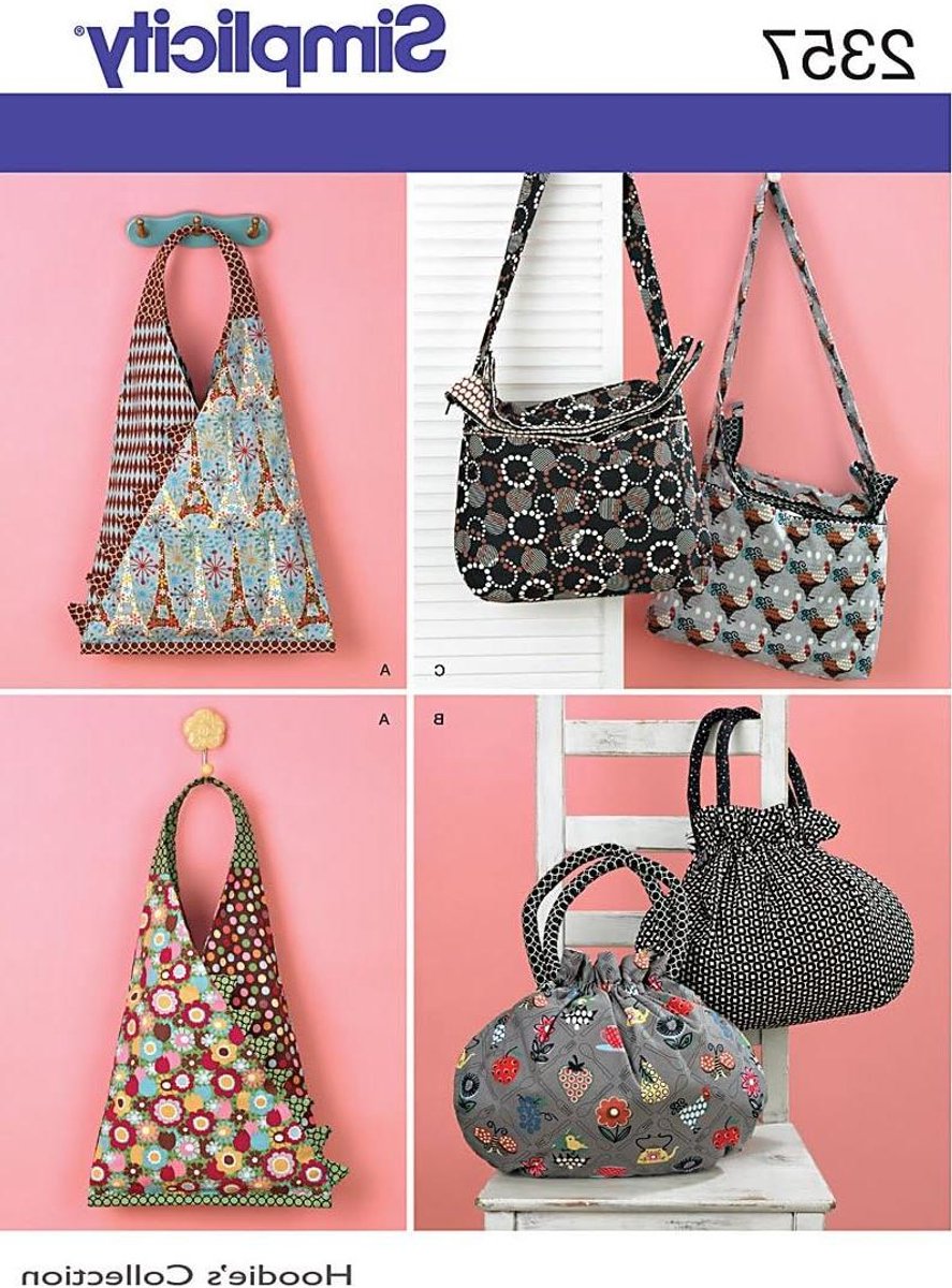 Naaipatroon Tassen - Patroon Ontwerp - Zelf Tassen Maken - Drie Looks - Maat OS - Niet Van Toepassing
